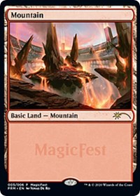 Mountain (2020) [MagicFest Cards] | Tabernacle Games