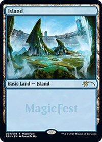 Island (2020) [MagicFest Cards] | Tabernacle Games