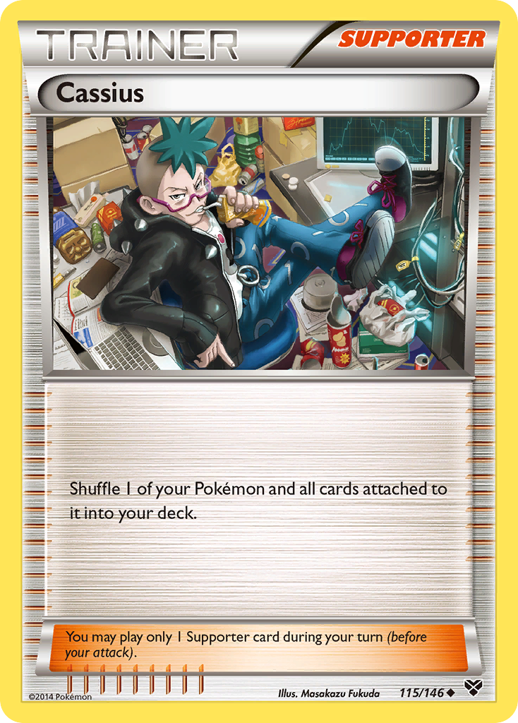 Cassius (115/146) [XY: Base Set] | Tabernacle Games