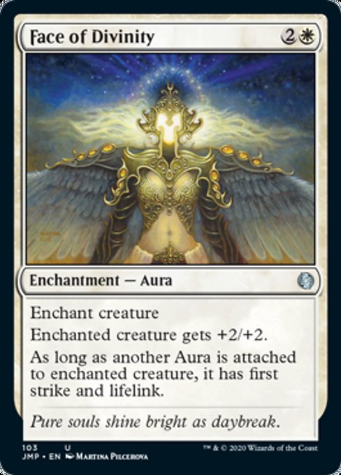 Face of Divinity [Jumpstart] | Tabernacle Games