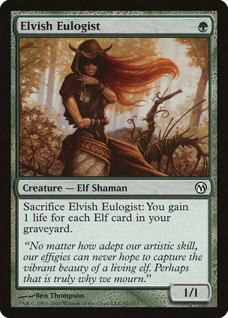 Elvish Eulogist [Duels of the Planeswalkers] | Tabernacle Games