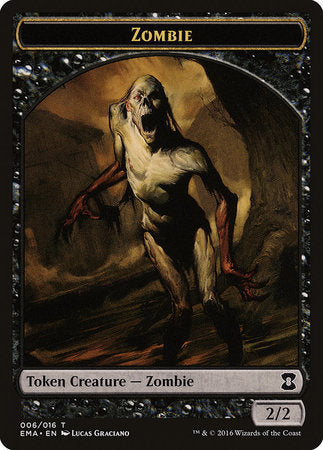 Zombie Token [Eternal Masters Tokens] | Tabernacle Games
