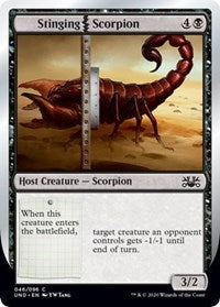 Stinging Scorpion [Unsanctioned] | Tabernacle Games