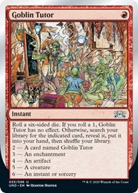 Goblin Tutor [Unsanctioned] | Tabernacle Games