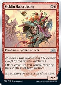 Goblin Haberdasher [Unsanctioned] | Tabernacle Games