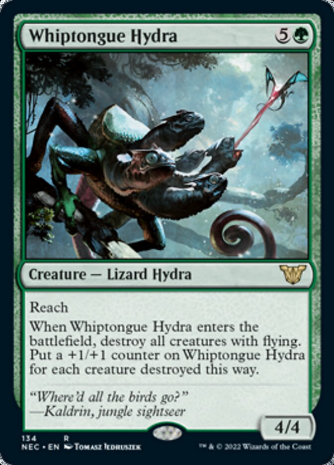 Whiptongue Hydra [Kamigawa: Neon Dynasty Commander] | Tabernacle Games