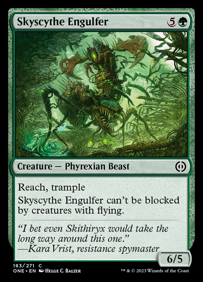 Skyscythe Engulfer [Phyrexia: All Will Be One] | Tabernacle Games