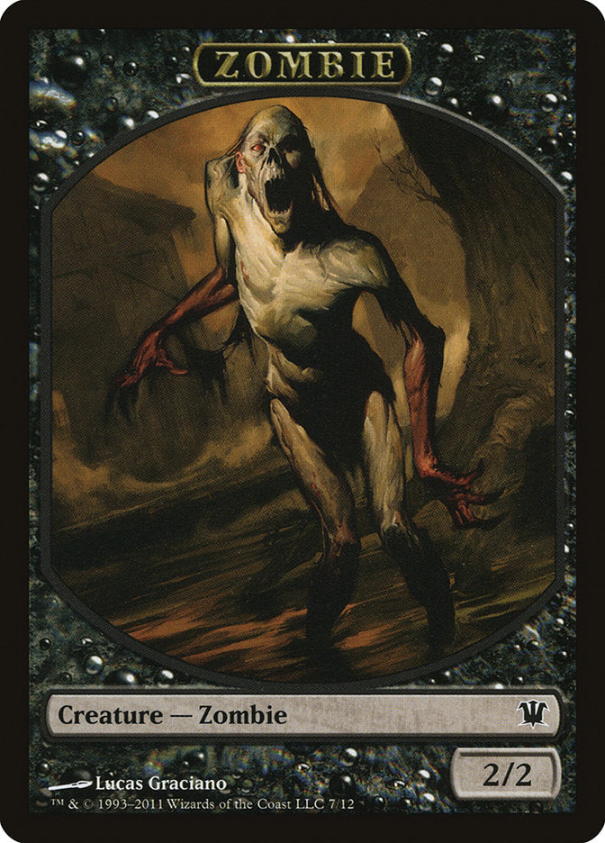 Zombie (7/12) [Innistrad Tokens] | Tabernacle Games