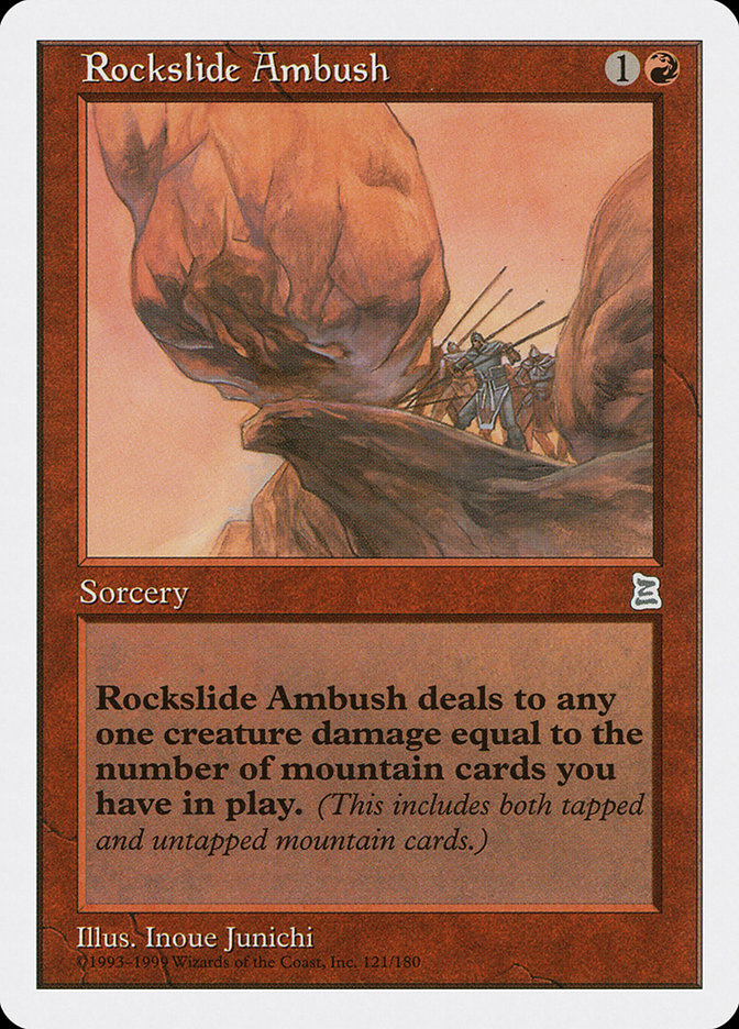 Rockslide Ambush [Portal Three Kingdoms] | Tabernacle Games