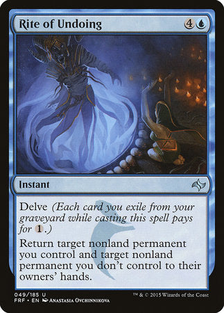 Rite of Undoing [Fate Reforged] | Tabernacle Games