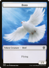 Bird // Cat Double-Sided Token [Phyrexia: All Will Be One Commander Tokens] | Tabernacle Games