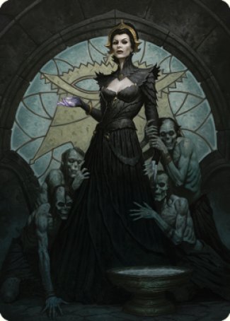 Liliana of the Veil Art Card [Dominaria United Art Series] | Tabernacle Games