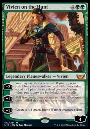 Vivien on the Hunt (Promo Pack) [Streets of New Capenna Promos] | Tabernacle Games