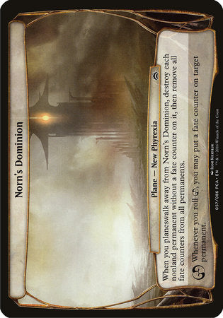 Norn's Dominion (Planechase Anthology) [Planechase Anthology] | Tabernacle Games