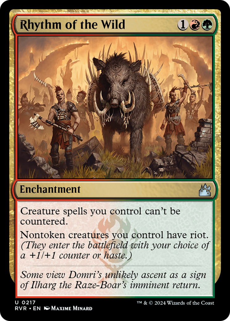 Rhythm of the Wild [Ravnica Remastered] | Tabernacle Games