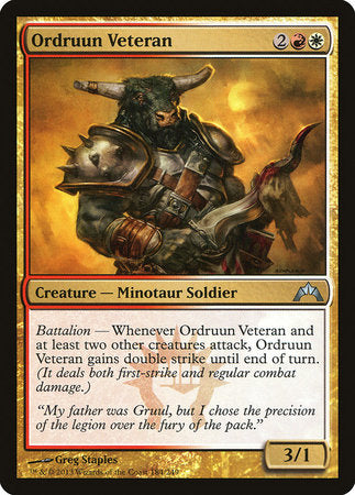 Ordruun Veteran [Gatecrash] | Tabernacle Games
