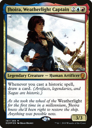 Jhoira, Weatherlight Captain [Dominaria Promos] | Tabernacle Games