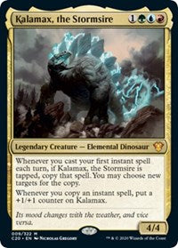 Kalamax, the Stormsire (Commander 2020) [Oversize Cards] | Tabernacle Games