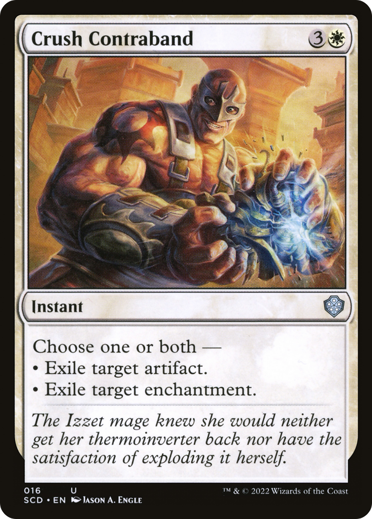 Crush Contraband [Starter Commander Decks] | Tabernacle Games