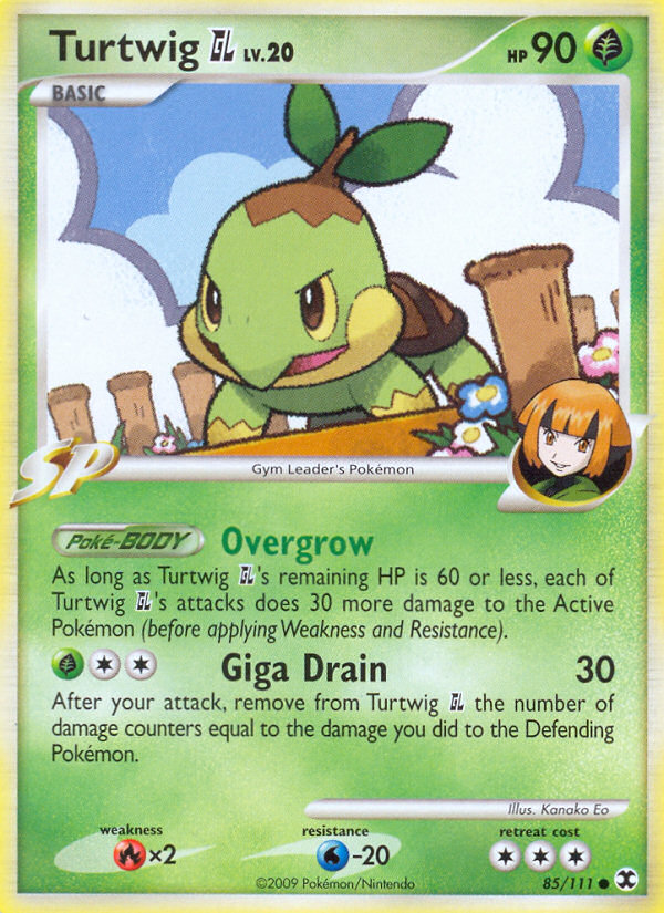 Turtwig GL (85/111) [Platinum: Rising Rivals] | Tabernacle Games