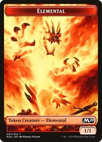 Elemental // Satyr Double-sided Token (Challenger 2020) [Unique and Miscellaneous Promos] | Tabernacle Games