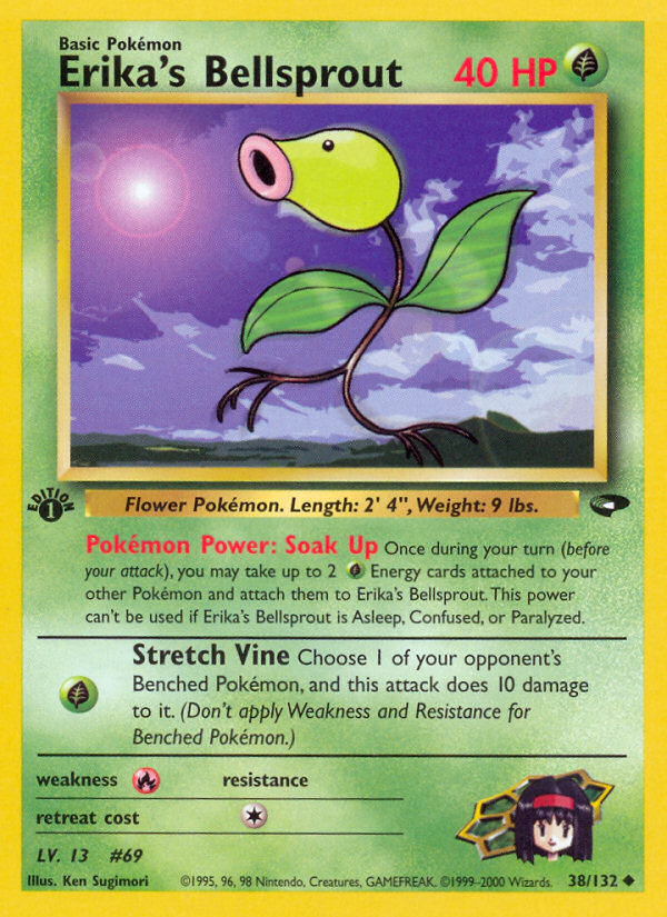 Erika's Bellsprout (38/132) [Gym Challenge 1st Edition] | Tabernacle Games