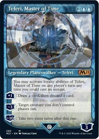 Teferi, Master of Time (Showcase) (290) [Core Set 2021] | Tabernacle Games