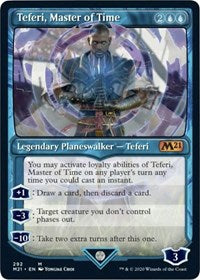 Teferi, Master of Time (Showcase) (292) [Core Set 2021] | Tabernacle Games