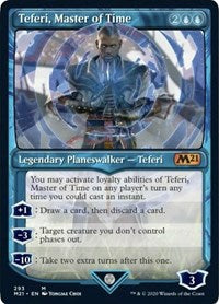 Teferi, Master of Time (Showcase) (293) [Core Set 2021] | Tabernacle Games