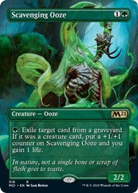 Scavenging Ooze (Alternate Art) [Core Set 2021] | Tabernacle Games