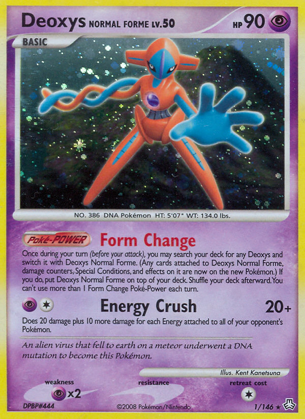 Deoxys Normal Forme (1/146) [Diamond & Pearl: Legends Awakened] | Tabernacle Games