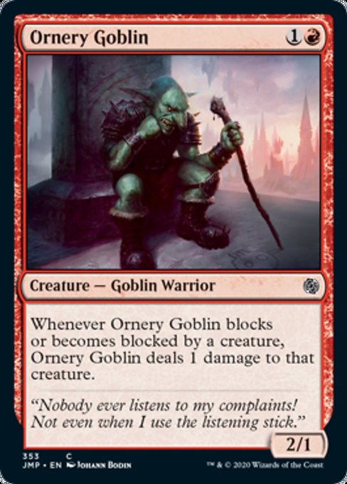 Ornery Goblin [Jumpstart] | Tabernacle Games