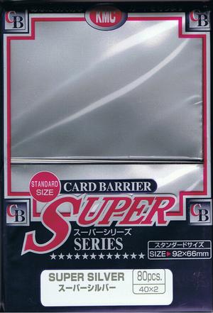 KMC Super Sleeves Super Silver | Tabernacle Games