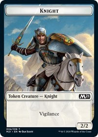 Knight Token [Core Set 2021] | Tabernacle Games