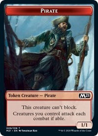 Pirate Token [Core Set 2021] | Tabernacle Games