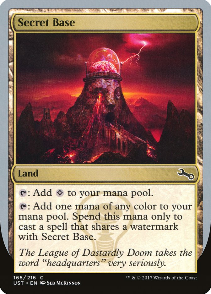 Secret Base (Artist: Seb McKinnon) [Unstable] | Tabernacle Games