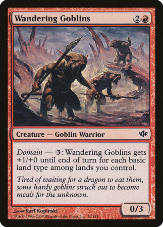 Wandering Goblins [Conflux] | Tabernacle Games