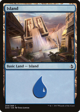 Island (259) [Amonkhet] | Tabernacle Games