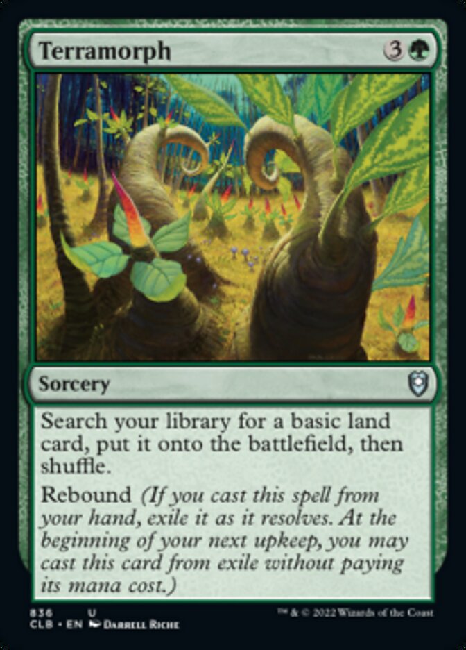 Terramorph [Commander Legends: Battle for Baldur's Gate] | Tabernacle Games