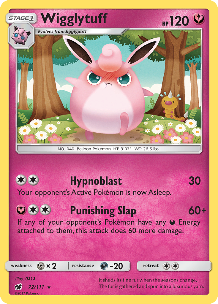 Wigglytuff (72/111) [Sun & Moon: Crimson Invasion] | Tabernacle Games