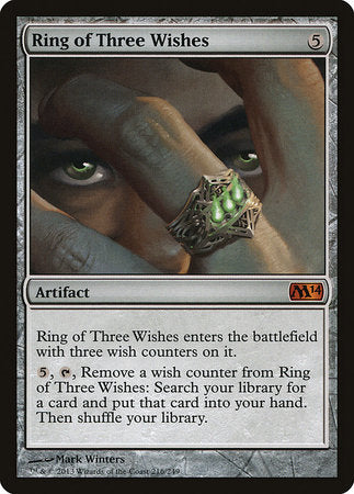 Ring of Three Wishes [Magic 2014] | Tabernacle Games