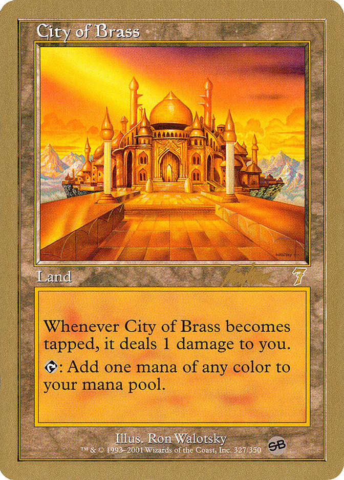City of Brass (Brian Kibler) (SB) [World Championship Decks 2002] | Tabernacle Games