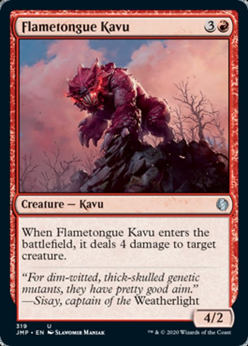 Flametongue Kavu [Jumpstart] | Tabernacle Games