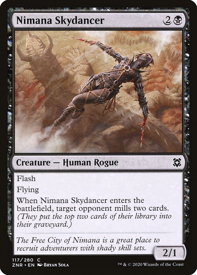 Nimana Skydancer [Zendikar Rising] | Tabernacle Games