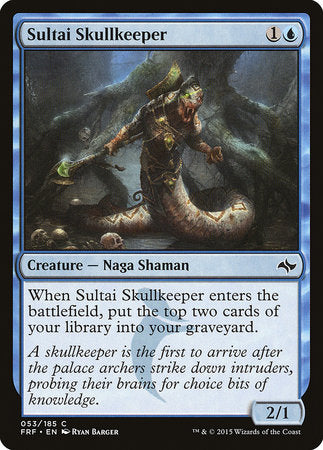 Sultai Skullkeeper [Fate Reforged] | Tabernacle Games