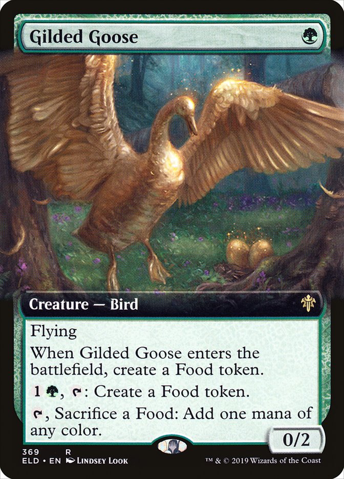 Gilded Goose (Extended Art) [Throne of Eldraine] | Tabernacle Games