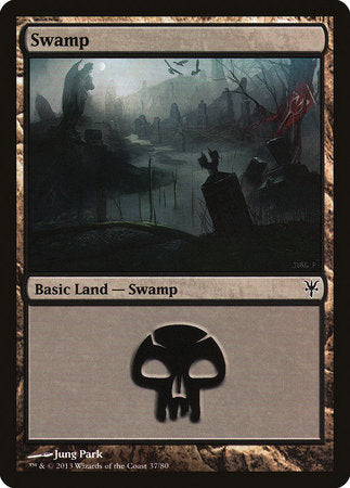 Swamp (37) [Duel Decks: Sorin vs. Tibalt] | Tabernacle Games