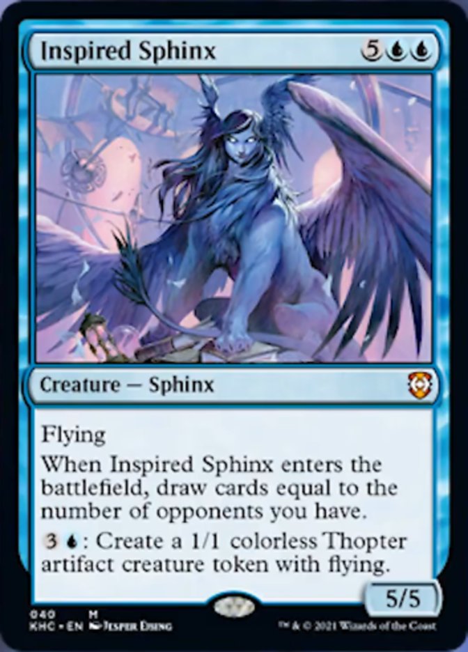 Inspired Sphinx [Kaldheim Commander] | Tabernacle Games