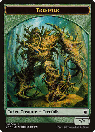 Treefolk Token (015) [Commander Anthology Tokens] | Tabernacle Games