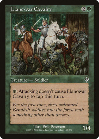 Llanowar Cavalry [Invasion] | Tabernacle Games